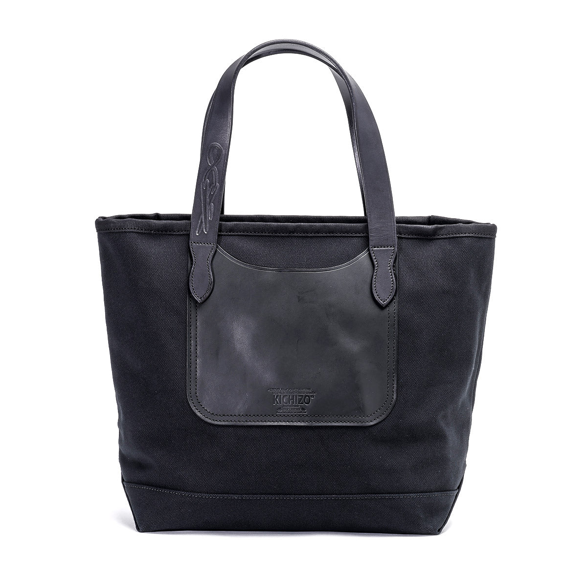 Porter Classic KICHIZO canvas tote bag GROK LEATHER CANVAS