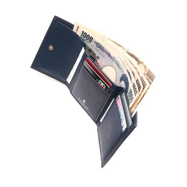 ランバンコレクション 三つ折り財布 ディアスキン コンパクトウォレット   LANVIN COLLECTION JLMW8DS3