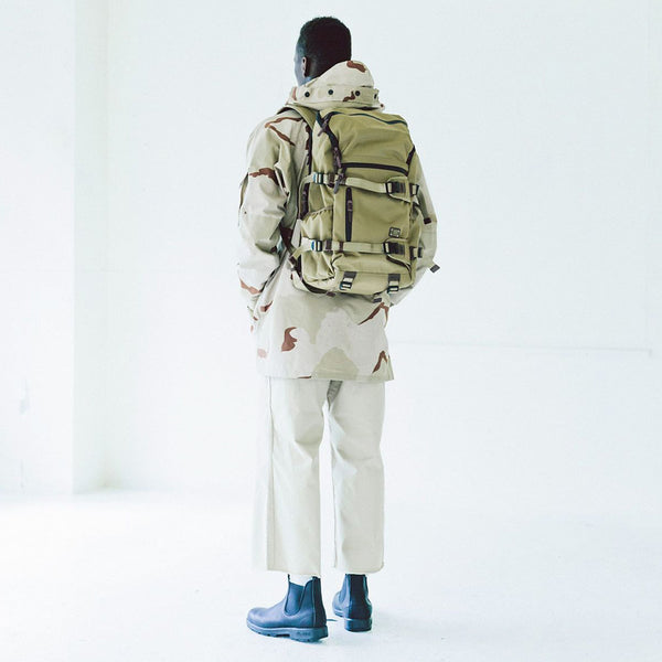 AS2OV アッソブ リュック CORDURA DOBBY 305D ROUND ZIP BACK PACK コーデュラドビー305D バックパック 38L 15インチ対応 061409【正規販売店】