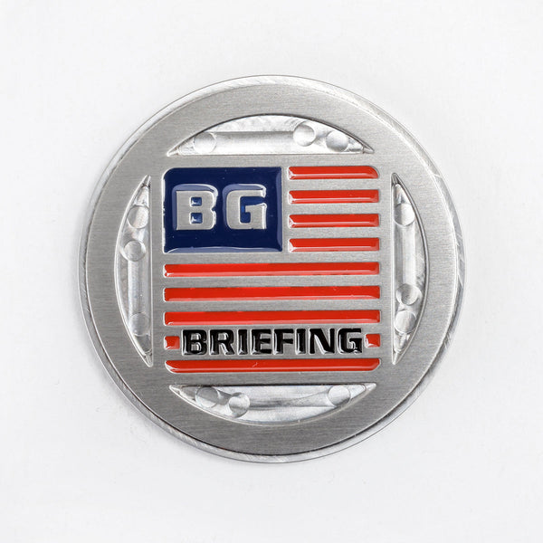 ブリーフィング 丸形マーカー GOLF SSS BG FLAG CIRCLE MARKER BRIEFING BRG211G18