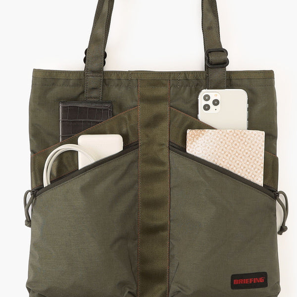 BRIEFING ブリーフィング トートバッグ TYPE FLYER TOTE 1.4L PCスリーブ×1(クッション材搭載、14インチ程度のPC収納可能) BRA253T47【正規販売店】