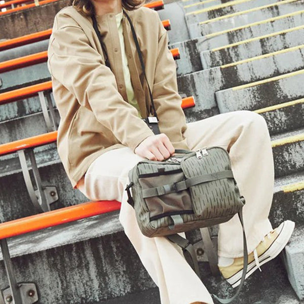 CIE シー ショルダーバッグ GRID3 BOTTLE SHOULDER BAG (M) LIMITED EDITION - RAIN CAMO - 032065RC【正規販売店】