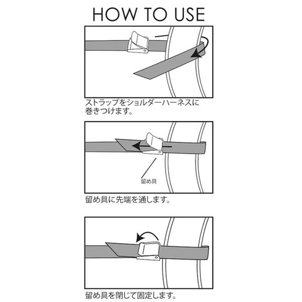 Incase インケース リュック Chest Strap -Black- 137232053008【正規販売店】