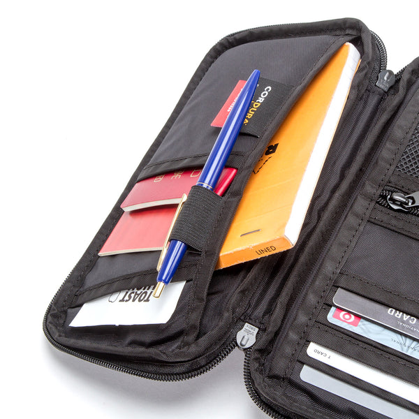 マンハッタンポーテージブラックレーベル ノーホー オーガナイザー マルチケース パスポート NOHO ORGANIZER Manhattan Portage BLACK LABEL MP1065BL