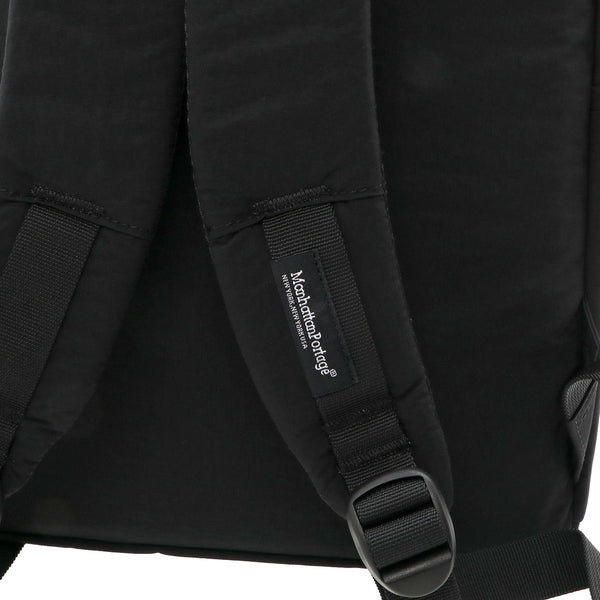Manhattan BLACK マンハッタンブラック リュック STUYTOWN BACKPACK(LG) NYLON TUSSAH バックパック 28L  15インチPC対応 A4サイズ対応 MP1277LTSCBL【正規販売店】