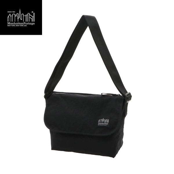 Manhattan BLACK マンハッタンブラック メッセンジャーバッグ STANDARD MESSENGER BAG(XS) MGNT NYLON TUSSAH B5サイズ対応 MP1441MGNTTSCBL【正規販売店】