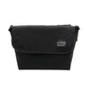 Manhattan BLACK マンハッタンブラック メッセンジャーバッグ STANDARD MESSENGER BAG(XS) MGNT NYLON TUSSAH B5サイズ対応 MP1441MGNTTSCBL【正規販売店】