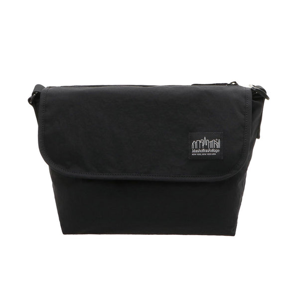 Manhattan BLACK マンハッタンブラック メッセンジャーバッグ STANDARD MESSENGER BAG(XS) MGNT NYLON TUSSAH B5サイズ対応 MP1441MGNTTSCBL【正規販売店】
