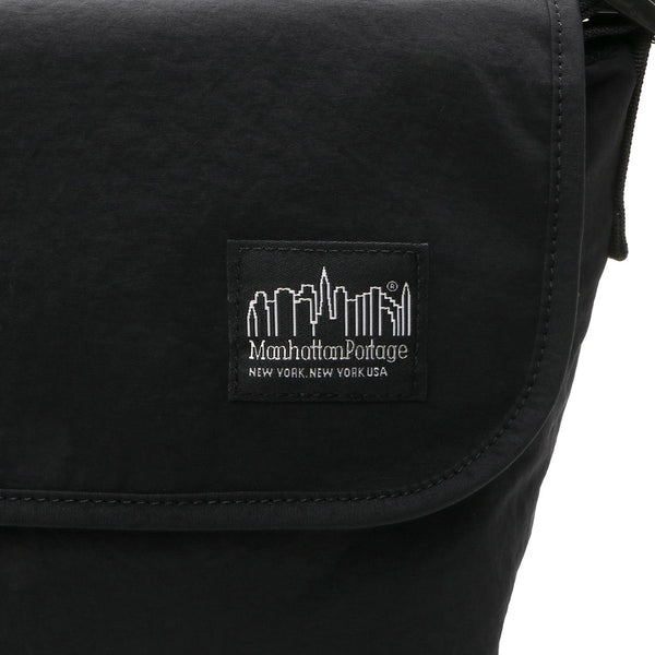 Manhattan BLACK マンハッタンブラック メッセンジャーバッグ STANDARD MESSENGER BAG(XS) MGNT NYLON TUSSAH B5サイズ対応 MP1441MGNTTSCBL【正規販売店】