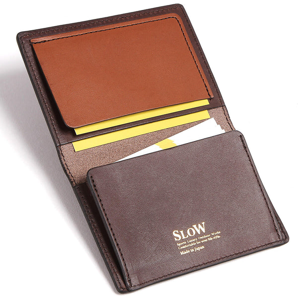 スロウ カードケース double oil card case SLOW SO608D
