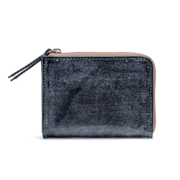 Slow Bridle Leather L-shaped Zipper Mini Wallet Coin Case L zip mini wallet SLOW SO793J