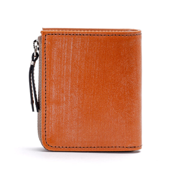Slow Bridle Leather L-shaped Zipper Short Wallet Bifold Wallet L zip short wallet SLOW SO797J