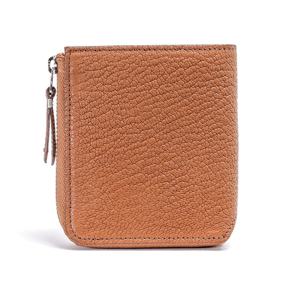 Slow Goat Leather Mini Round L Zipper Wallet Bifold Wallet mini round L zip wallet SLOW 333S93J