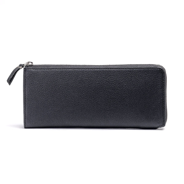 Slow goat leather L-shaped zipper long wallet long L zip wallet SLOW 333S95J