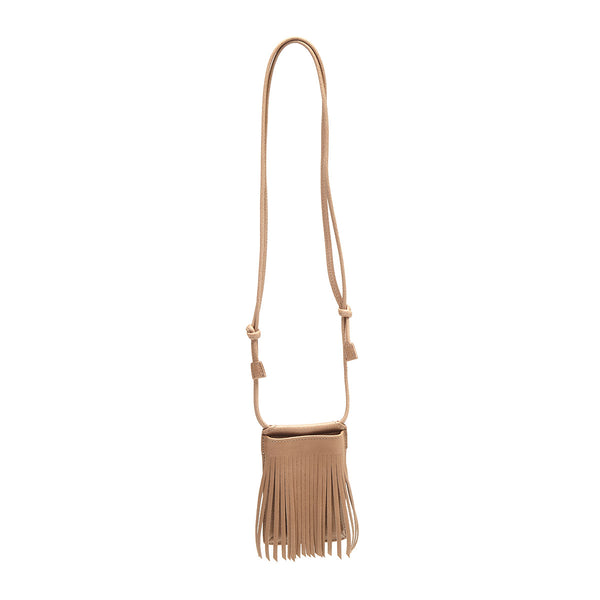 スロウ Fringe neck pouch S ショルダーバッグ deer SLOW SO847K