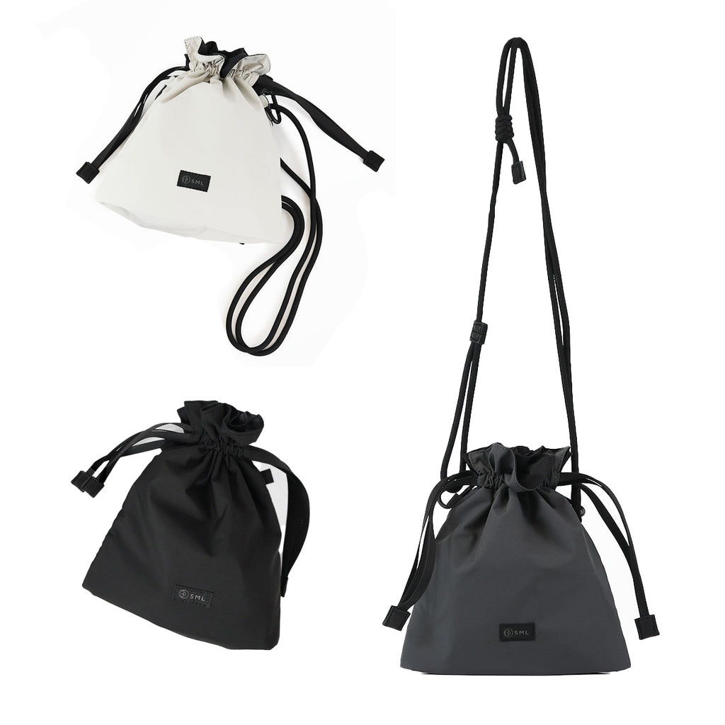 SML エスエムエル ショルダーバッグ MULTI POCKET DRAWSTRING S