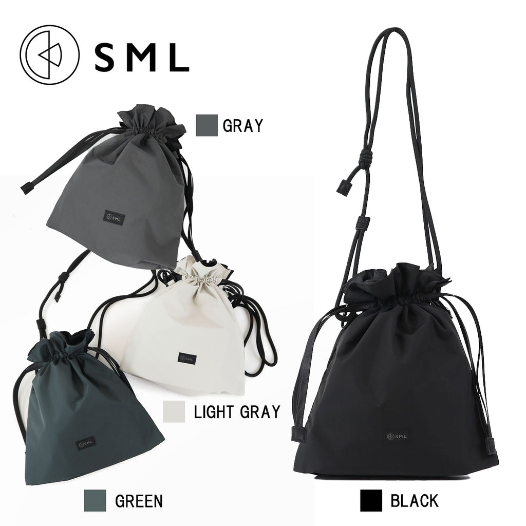 SML エスエムエル ショルダーバッグ MULTI POCKET DRAWSTRING M