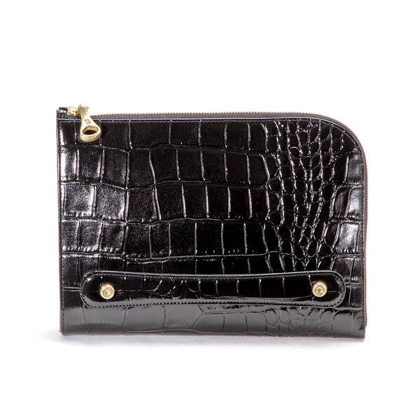 【SALE!!】 トフアンドロードストーン Lux croco Clutch クラッチバッグ Lux Croco TOFF&LOADSTONE TM-0350